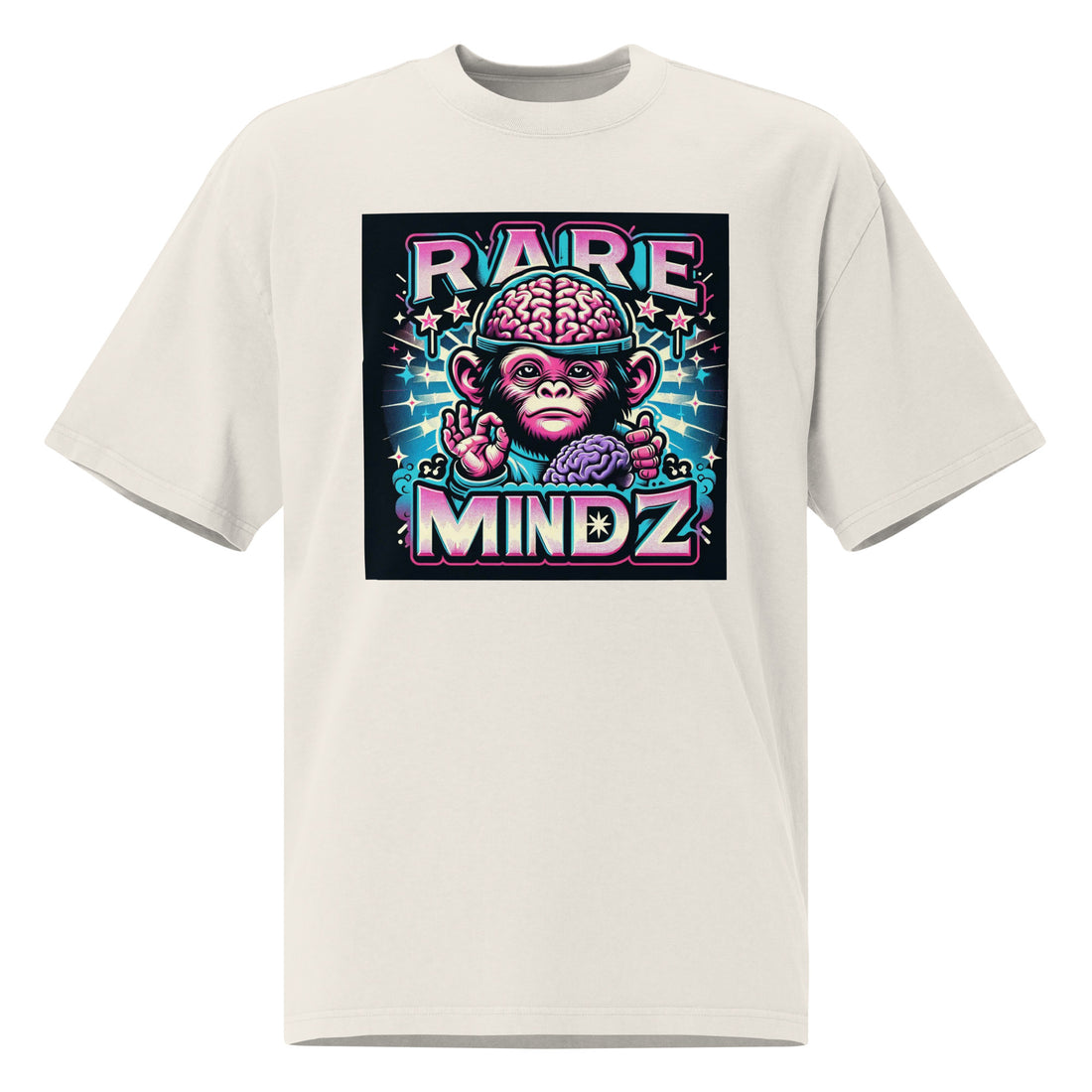 Oversized faded t-shirt RARE MINDZ