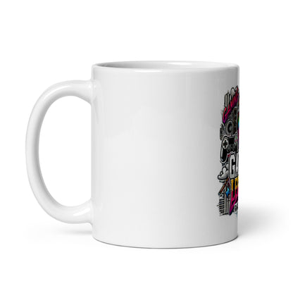 White glossy mug RARE MINDZ