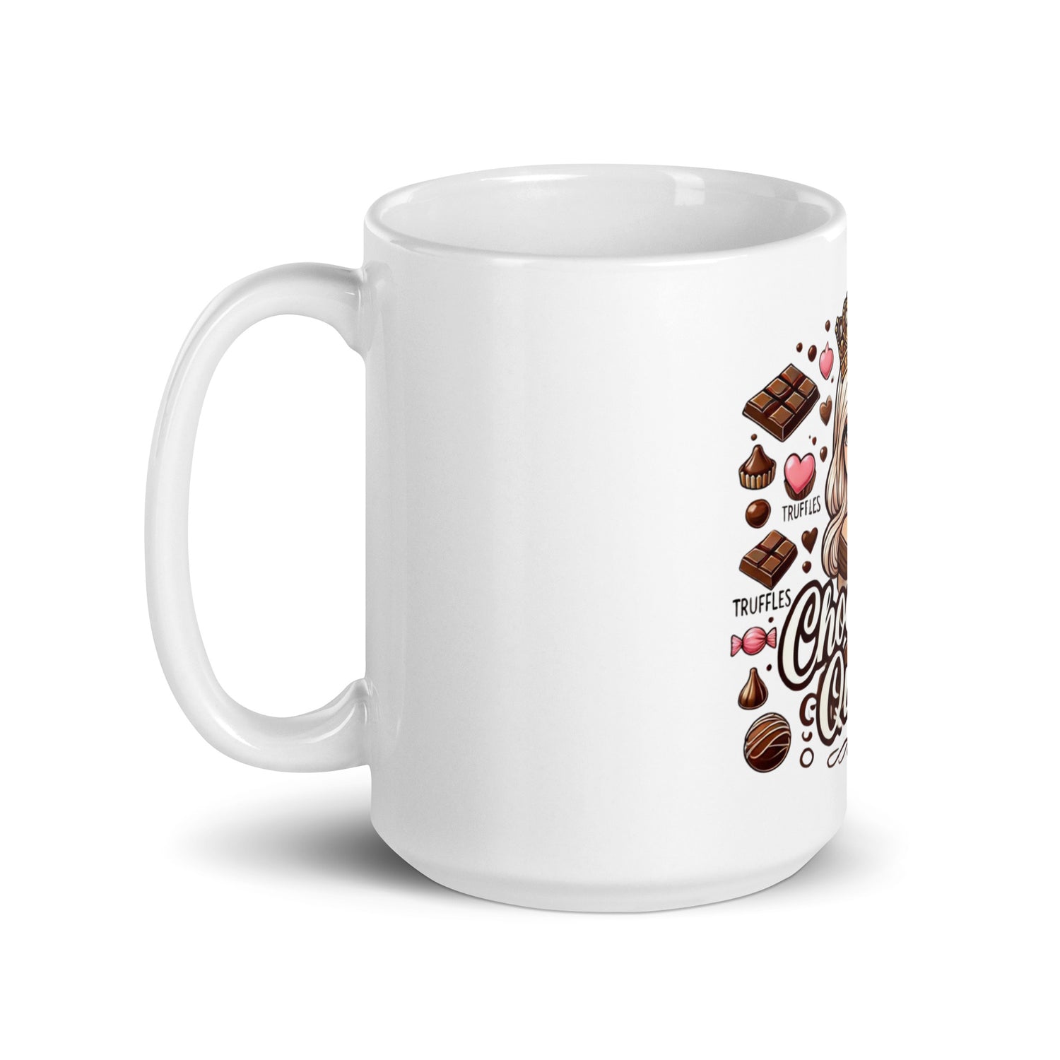 White glossy mug RARE MINDZ