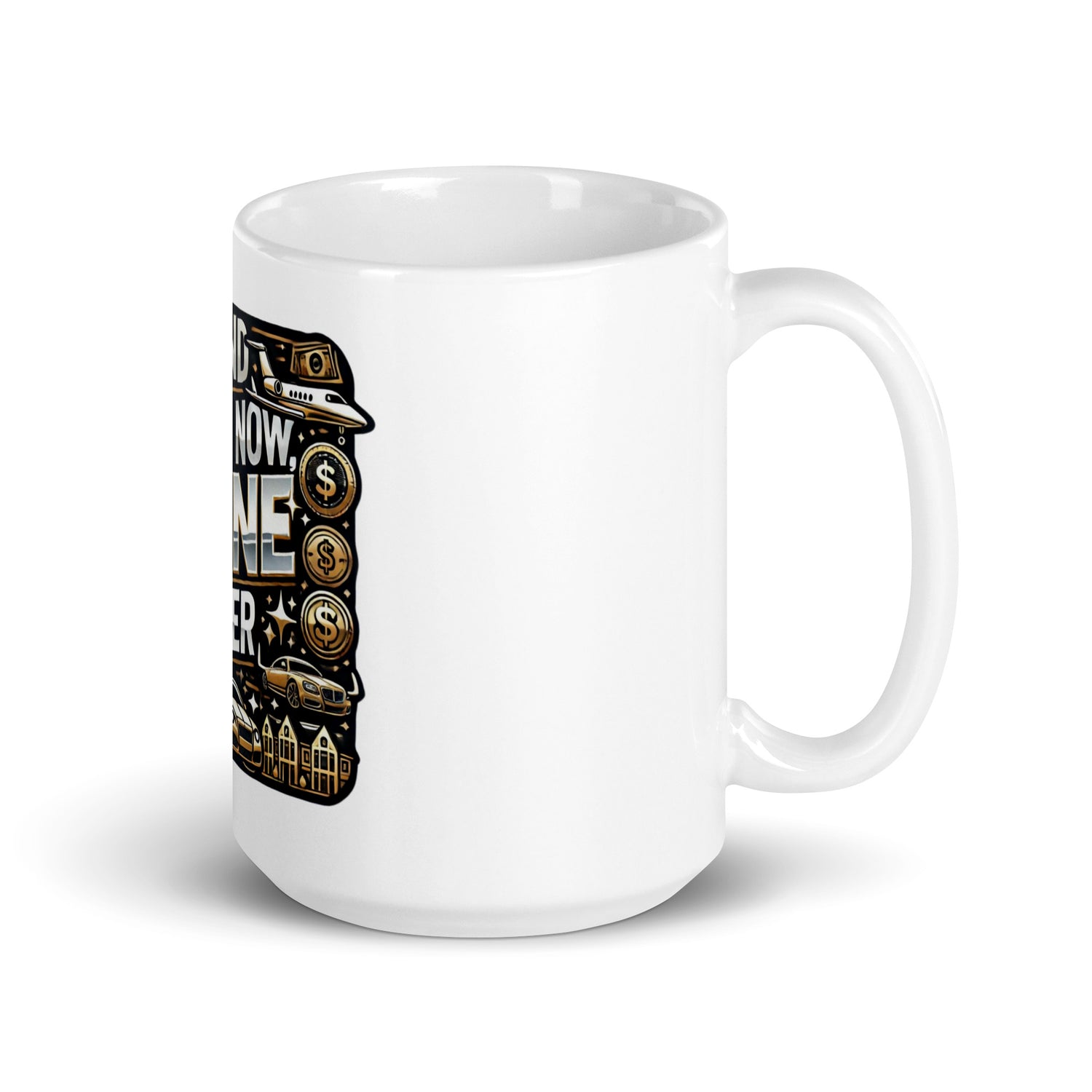 White glossy mug RARE MINDZ